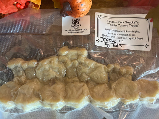 Tender Tummy Treats - Gentle Chicken & Rice Treats for Sensitive Stomachs