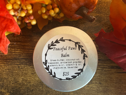 Peaceful Paws Balm - Healing Paw & Nose Balm with Calming Botanicals